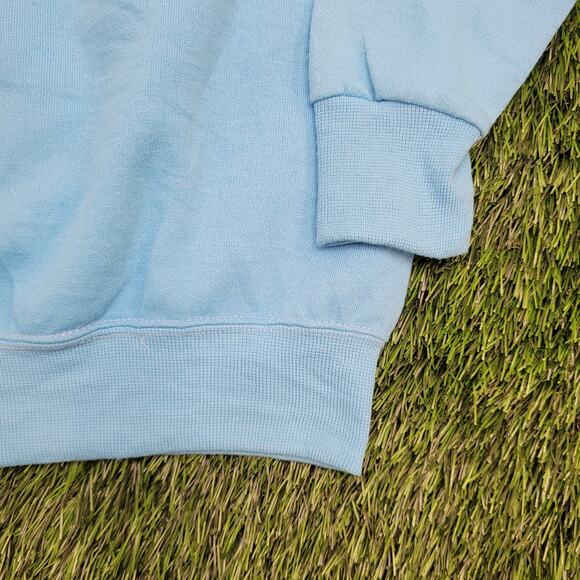 Vintage 80s Wrangler Raglan Sweatshirt Womens M/L 19x19 Boxy - Picture 11 of 11